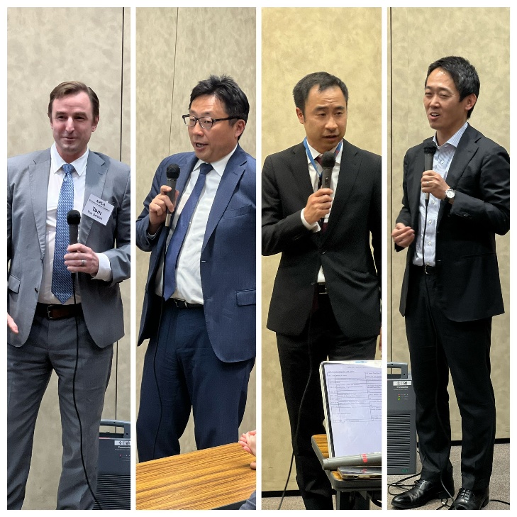 Mr. Thomas Derbish, Mr. Shogo Matsunaga, Mr. Makoto Tsunozaki, and Mr. Mitsuaki Matsumura